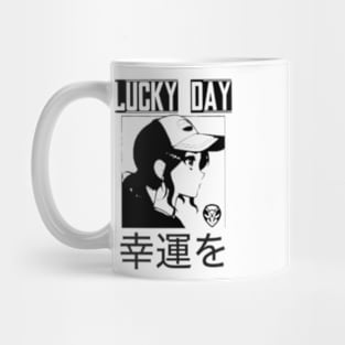 Lucky day anime Mug